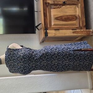 J Jill Cotton Blend Shift Dress Sz Small Petite